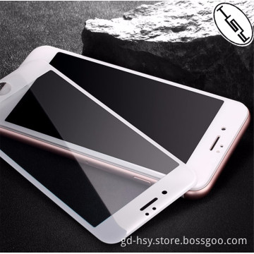 HUYSHE Perfect 100% 0.26mm 9h 3D full cover tempered glass screen protector for iphone 7